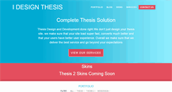 Desktop Screenshot of idesignthesis.com